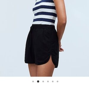 Black madewell pull on shorts